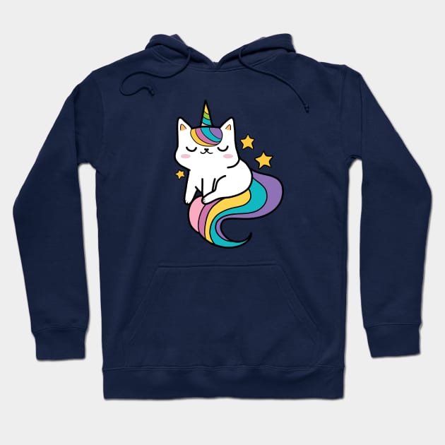 Rainbow cat hoodie hotsell
